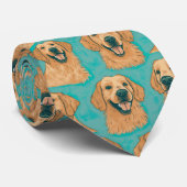 ゴールデンレトリエバーネクタイ ネクタイ (ロール)