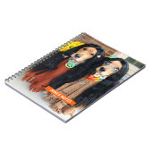 ゴールデンレトリエバーハロウィーンヒッパイノートブック ノートブック (左側)