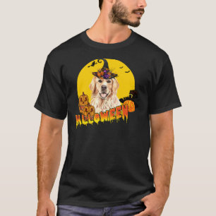 ゴールデンレトリエバーハロウィーン450 Tシャツ