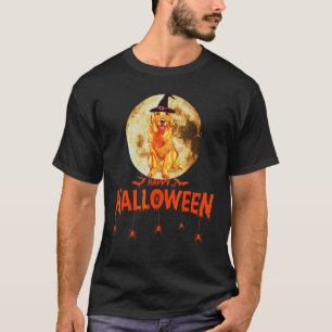ゴールデンレトリエバーハロウィーン Tシャツ