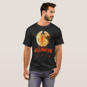 ゴールデンレトリエバーハロウィーン Tシャツ (正面フル)