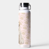 ゴールデンレトリエバーパウプリント ウォーターボトル (背面)