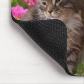 ゴールデンレトリエバーパピーとキッチンマウスパッド マウスパッド (コーナー)