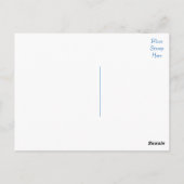 ゴールデンレトリエバーパピードッグ空白のはがき ポストカード (裏面)