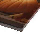 ゴールデンレトリエバーパピー秋デライトカボチャ カッティングボード (角)