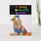 ゴールデンレトリエバービーユープライド カード (正面)