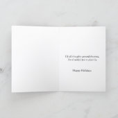 ゴールデンレトリエバーファミリークリスマスカード シーズンカード (内部)