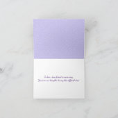 ゴールデンレトリエバーペットロス悔やみや弔慰 カード (内部)