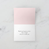 ゴールデンレトリエバーペットロス悔やみや弔慰 カード (内部)