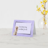 ゴールデンレトリエバーペットロス悔やみや弔慰 カード (黄色い花)