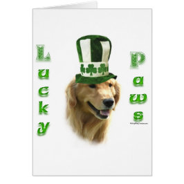 ゴールデンレトリエバーラッキーポーズ