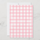 ゴールデンレトリエバーワンゴールデンイヤーガールズ誕生日 招待状 (裏面)