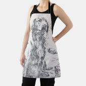 ゴールデンレトリエバー最高のアートマママー エプロン (インサイチュ)