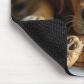 ゴールデンレトリエバーCookie マウスパッド (コーナー)