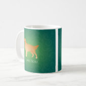 ゴールデンレトリバーありがとう コーヒーマグカップ (正面左)