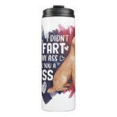 ゴールデンレトリバーかわいいギフト犬のパパ犬ママ タンブラー (正面)