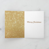 ゴールデンレトリバーすべてのグリッターはゴールデン シーズンカード (内部)