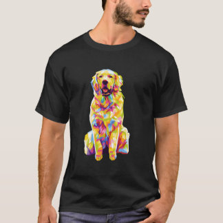 ゴールデンレトリバーとゴールデンレトリバー Tシャツ