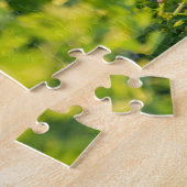 ゴールデンレトリバーとボール ジグソーパズル (側面)