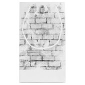 ゴールデンレトリバーとメガネの誕生日 スモールペーパーバッグ (裏面)