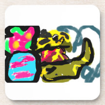 ゴールデンレトリバーと春