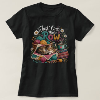 ゴールデンレトリバーのかぎ針編みと編み物Tシャツ Tシャツ