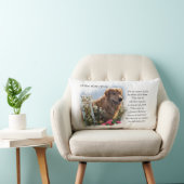 ゴールデンレトリバーのアートギフト ランバークッション (椅子)