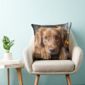 ゴールデンレトリバーのパピーポーズ クッション (椅子)