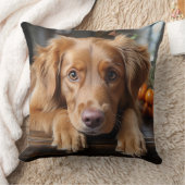 ゴールデンレトリバーのパピーポーズ クッション (ブランケット)