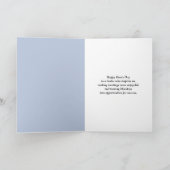 ゴールデンレトリバーのビジネスマンボスの日 カード (内部)