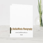 ゴールデンレトリバーのヘッドショットノートカード カード (裏面)