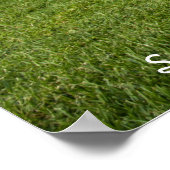 ゴールデンレトリバーのポスターと引用文 ポスター (角)