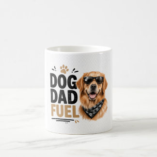 ゴールデンレトリバーのマグカップ デザイン 犬好きパパ コーヒーマグカップ