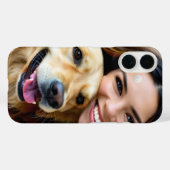 ゴールデンレトリバーの写真をカスタマイズ Case-Mate iPhoneケース (裏面 (横))