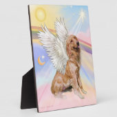 ゴールデンレトリバーの天使 (B1) フォトプラーク (側面)