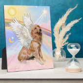 ゴールデンレトリバーの天使 (B1) フォトプラーク (側面)