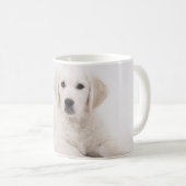 ゴールデンレトリバーの子犬の写真 コーヒーマグカップ (正面右)