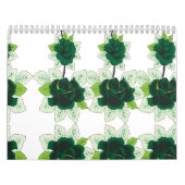 ゴールデンレトリバーの子犬は草の生えた野に座っている カレンダー (カバー)