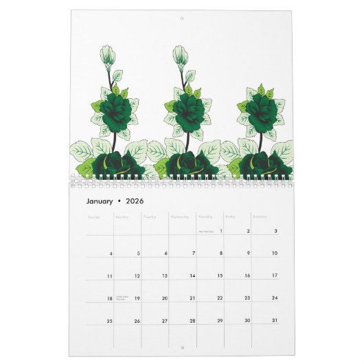 ゴールデンレトリバーの子犬は草の生えた野に座っている カレンダー (1月 2026)