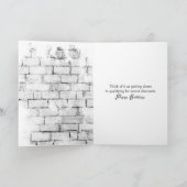 ゴールデンレトリバーの帽子の誕生日を着て カード (内部)