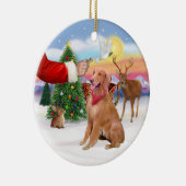 ゴールデンレトリバーの治療 セラミックオーナメント (右)