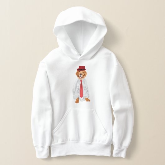 ゴールデンレトリバーの絵 (レイダウン)