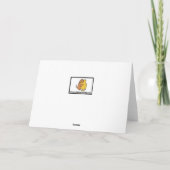 ゴールデンレトリバーの誕生日カード　ベストピープル カード (裏面)