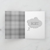 ゴールデンレトリバーの誕生日ユーモア カード (内部)