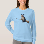 ゴールデンレトリバーの魔女 Tシャツ (正面)