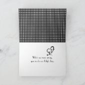 ゴールデンレトリバーはペット座りありがとう サンキューカード (内部)