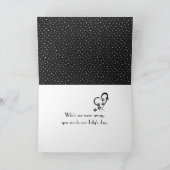 ゴールデンレトリバーはペット座りありがとう サンキューカード (内部)