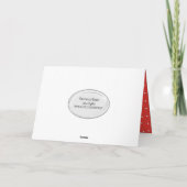 ゴールデンレトリバーはペット座りありがとう サンキューカード (裏面)