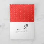 ゴールデンレトリバーはペット座りありがとう サンキューカード (内部)