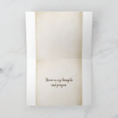 ゴールデンレトリバーは眼鏡でアップ カード (内部)